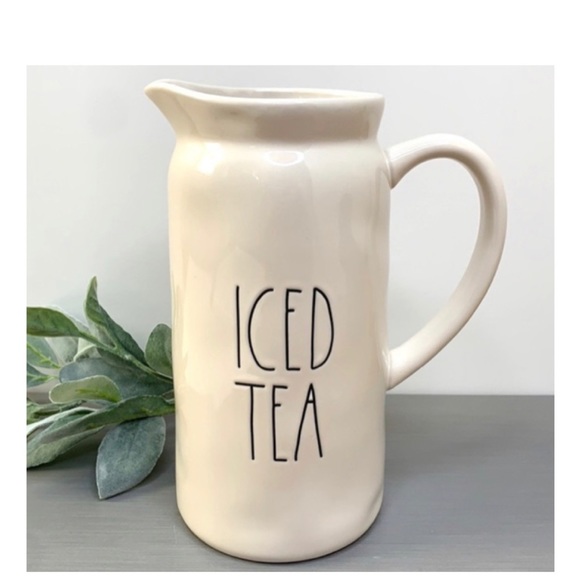 NEW Rae Dunn “ICED TEA” Pitcher - Picture 2 of 4